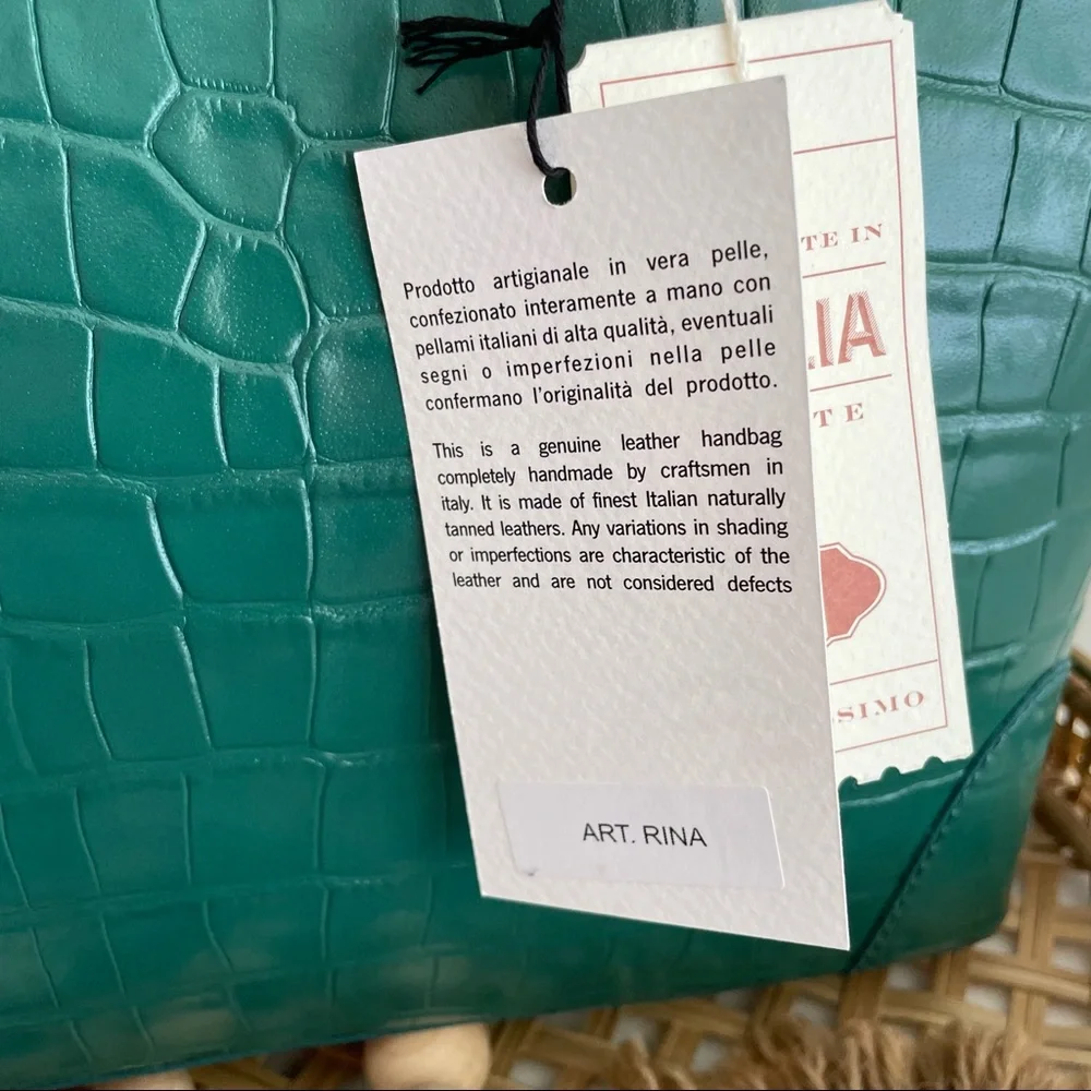 DIVINA FIRENZE  NADE IN ITALY for YOU Leather Handbag